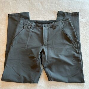 Patagonia Gray Green Straight-Leg Pants